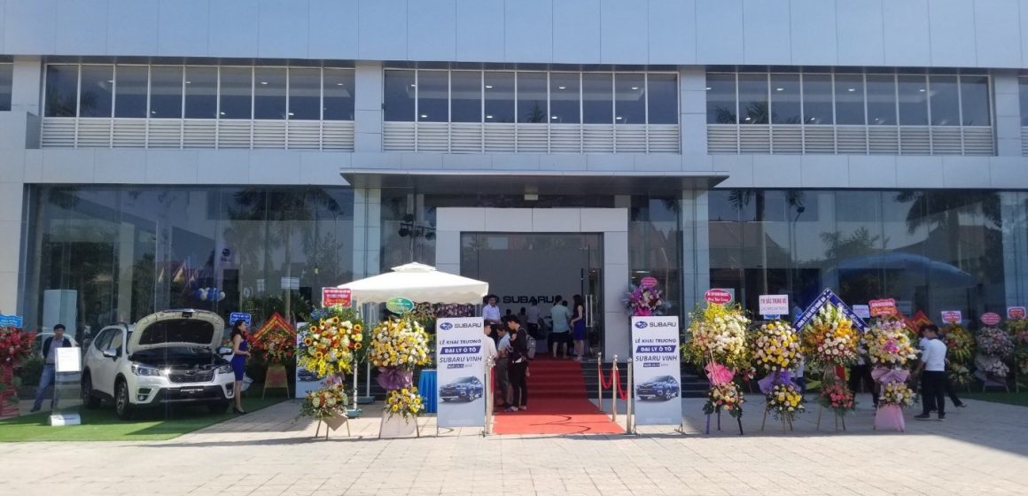 Subaru Việt Nam khai trương đại lý chuẩn 3S tại Vinh.