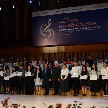 Chương trình Học Bổng Toyota hỗ trợ tài năng trẻ âm nhạc Việt Nam năm 2019