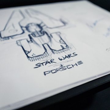 Porsche và Lucasfilm bắt tay cùng thiết kế tàu không gian