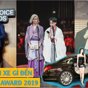 “Bố già”, “Chủ tịch” Thanh Tùng, “Hoàng thượng” đi xe gì đến WeChoice Award 2019