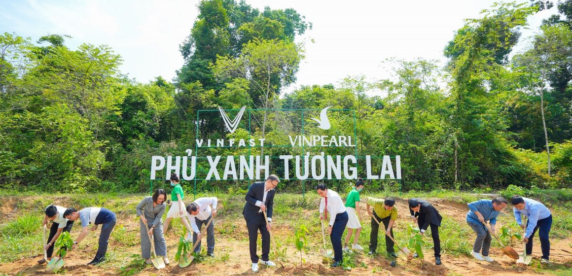 Vinfast khởi động dự án trồng rừng “Phủ Xanh Tương Lai”